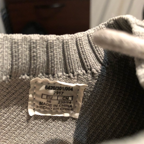 NWOT Zara grey/silver sneakers size 6 - Picture 6 of 7